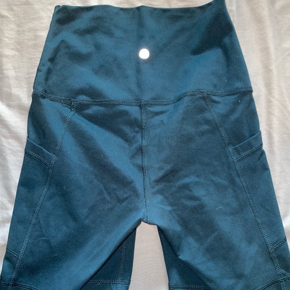 Bike shorts dark green color - Picture 3 of 3